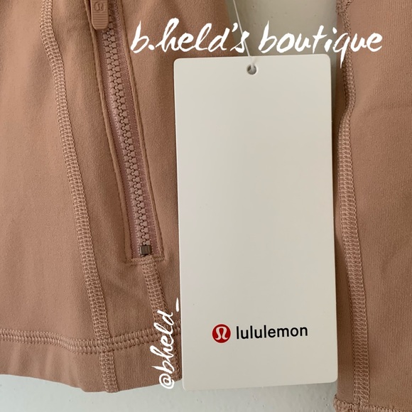 lululemon Define Jacket *Luon Pink Clay Brown Tan Neutral Size 4 Brand New NWT - Picture 5 of 12